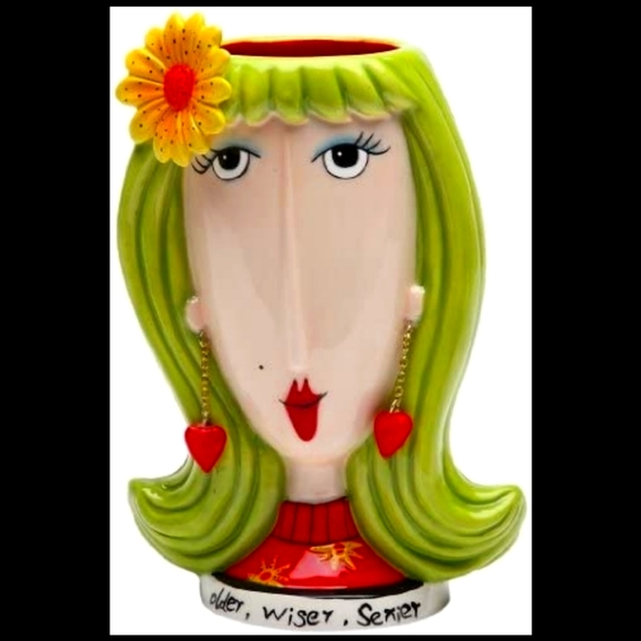 Pretty Makeup Brush Holder/Beauty Vase! Brand New With Box! - Picture 1 of 5